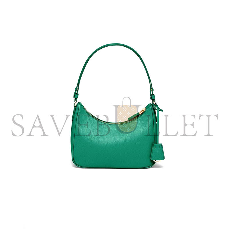 PRADA RE-EDITION SAFFIANO LEATHER MINI BAG 1BC204 (23*17*6.5cm) 